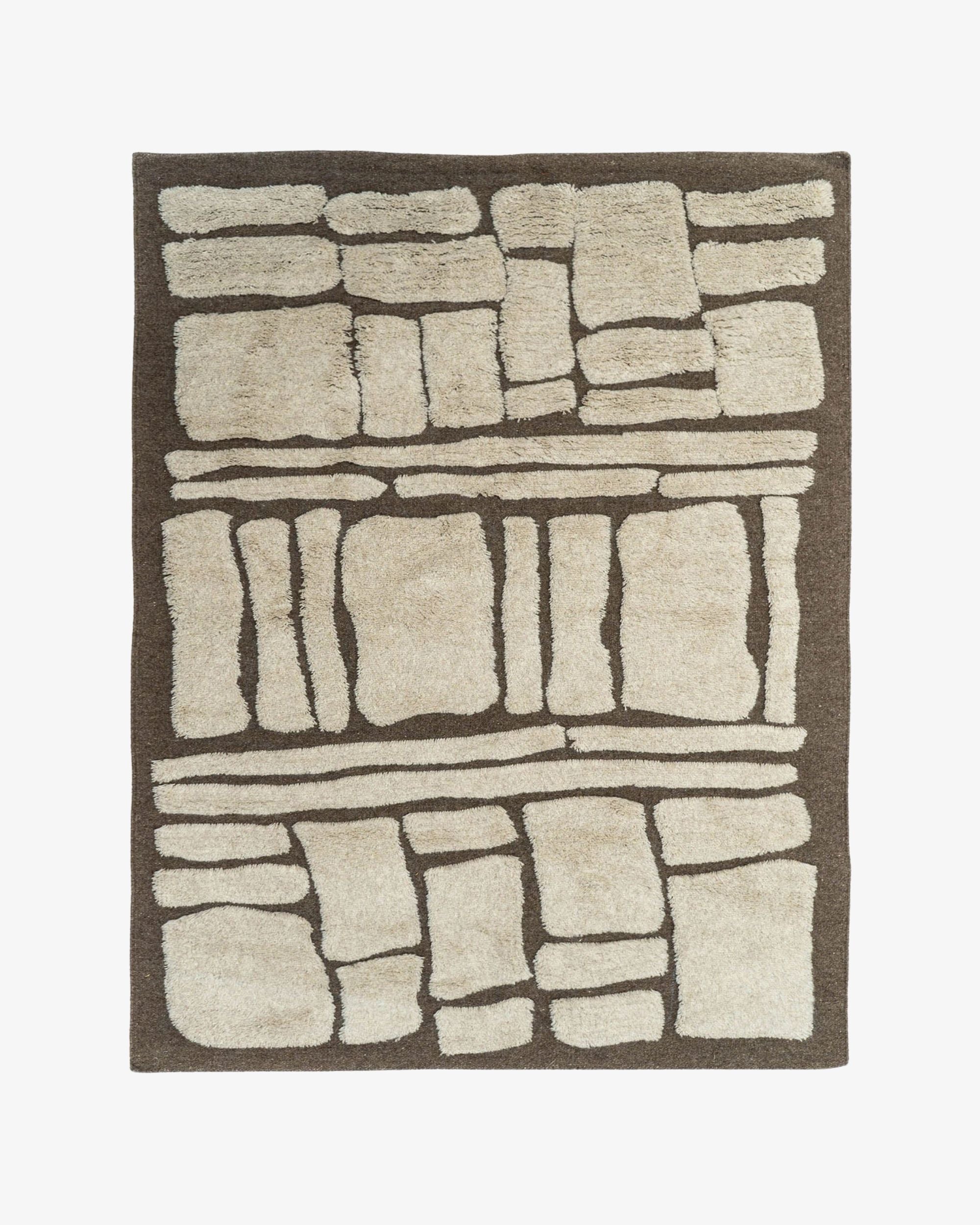 Burnt Sienna Wool Rug