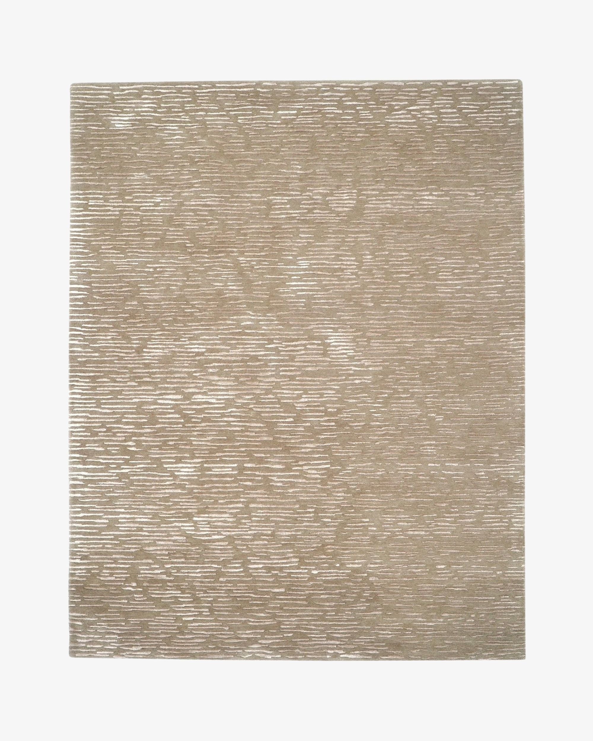 Cabella Wool & Silk Rug / Latte