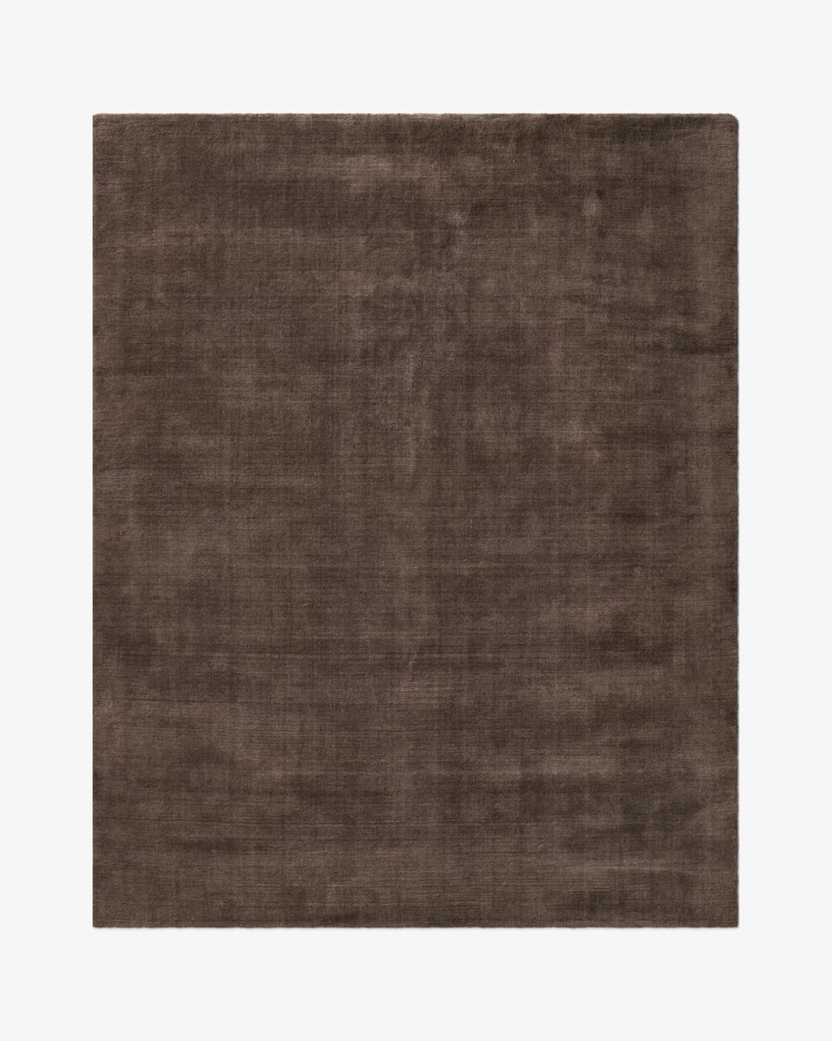 Plush Wool Rug / Chocolate