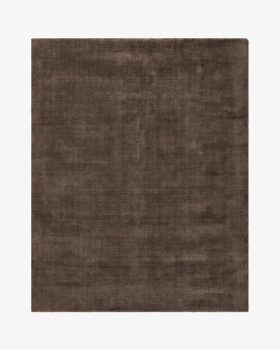 Plush Wool Rug / Chocolate / Swatch