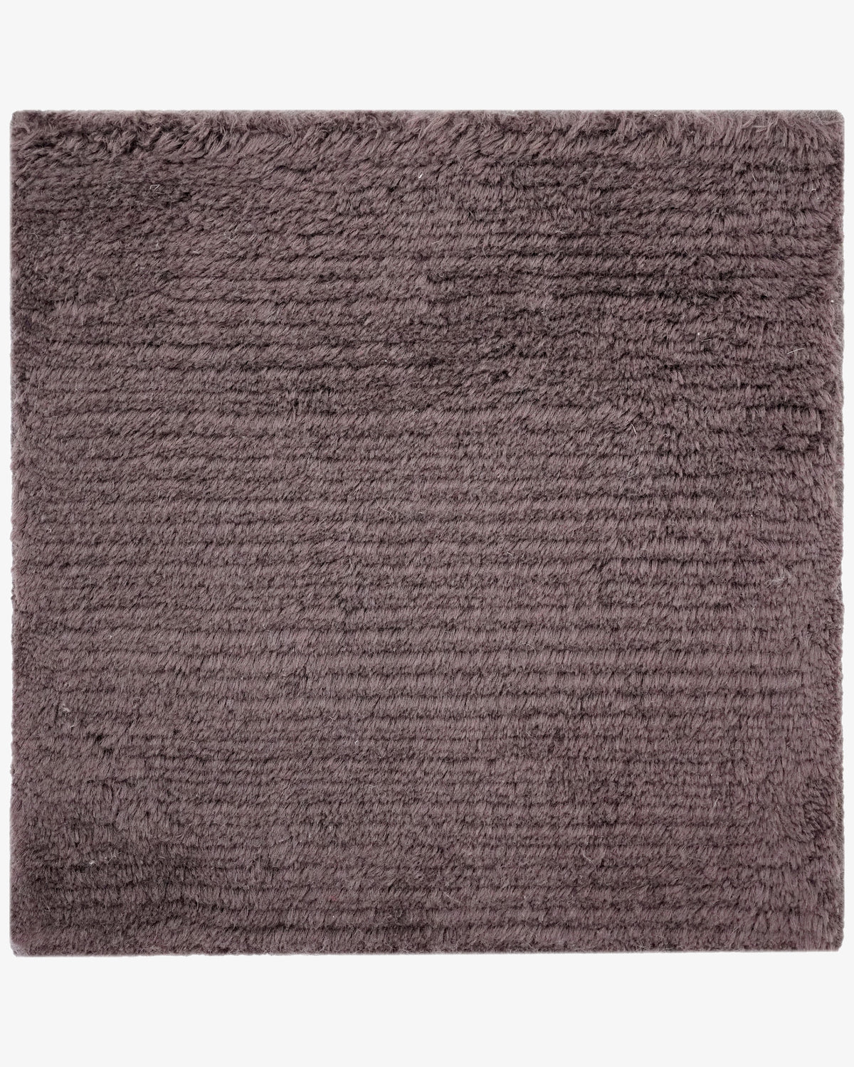 Merino Stria in Chocolate, a Rugberry Reserve rug hand-knotted in merino wool, made entirely to measure