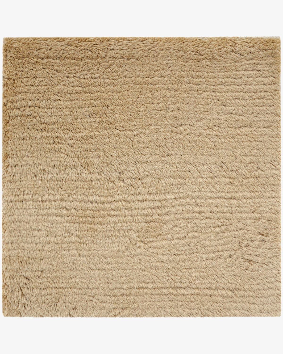 Merino Stria in Sand, a Rugberry Reserve rug hand-knotted in merino wool, made entirely to measure