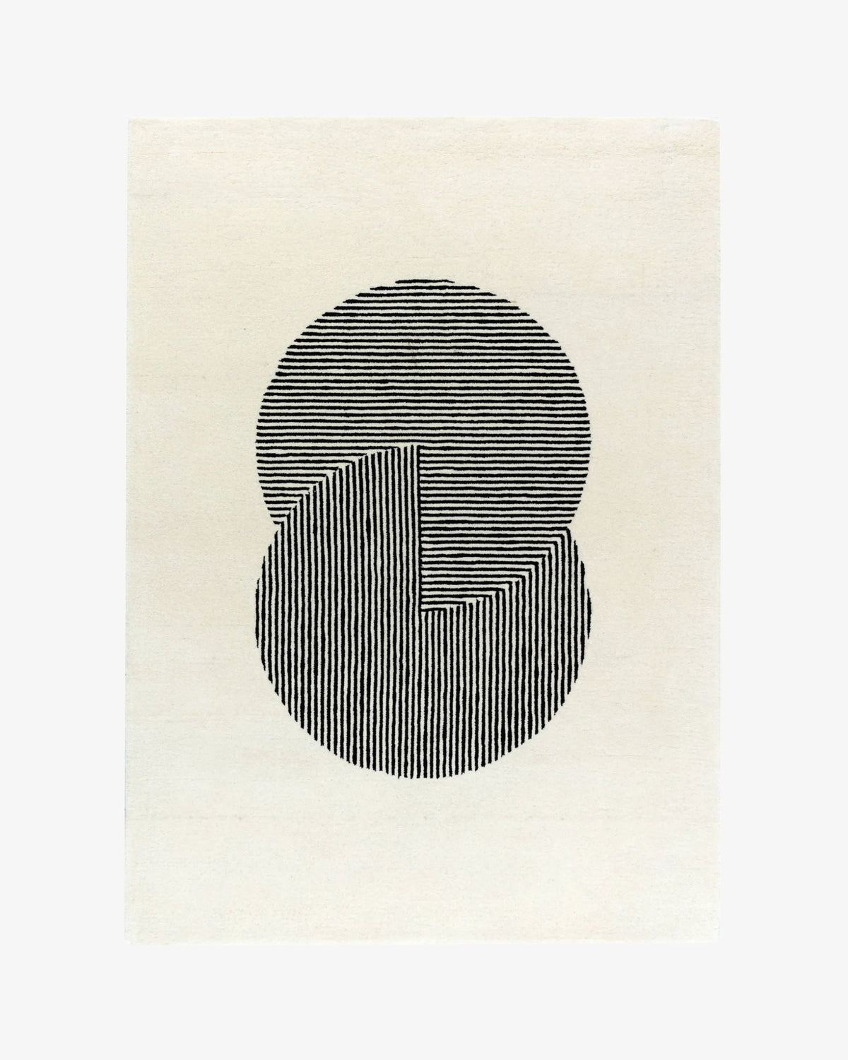 Clique Wool Rug / Bone White