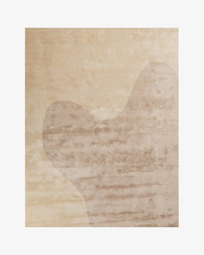 Nasai Silk Rug / Pastel Clay / Swatch