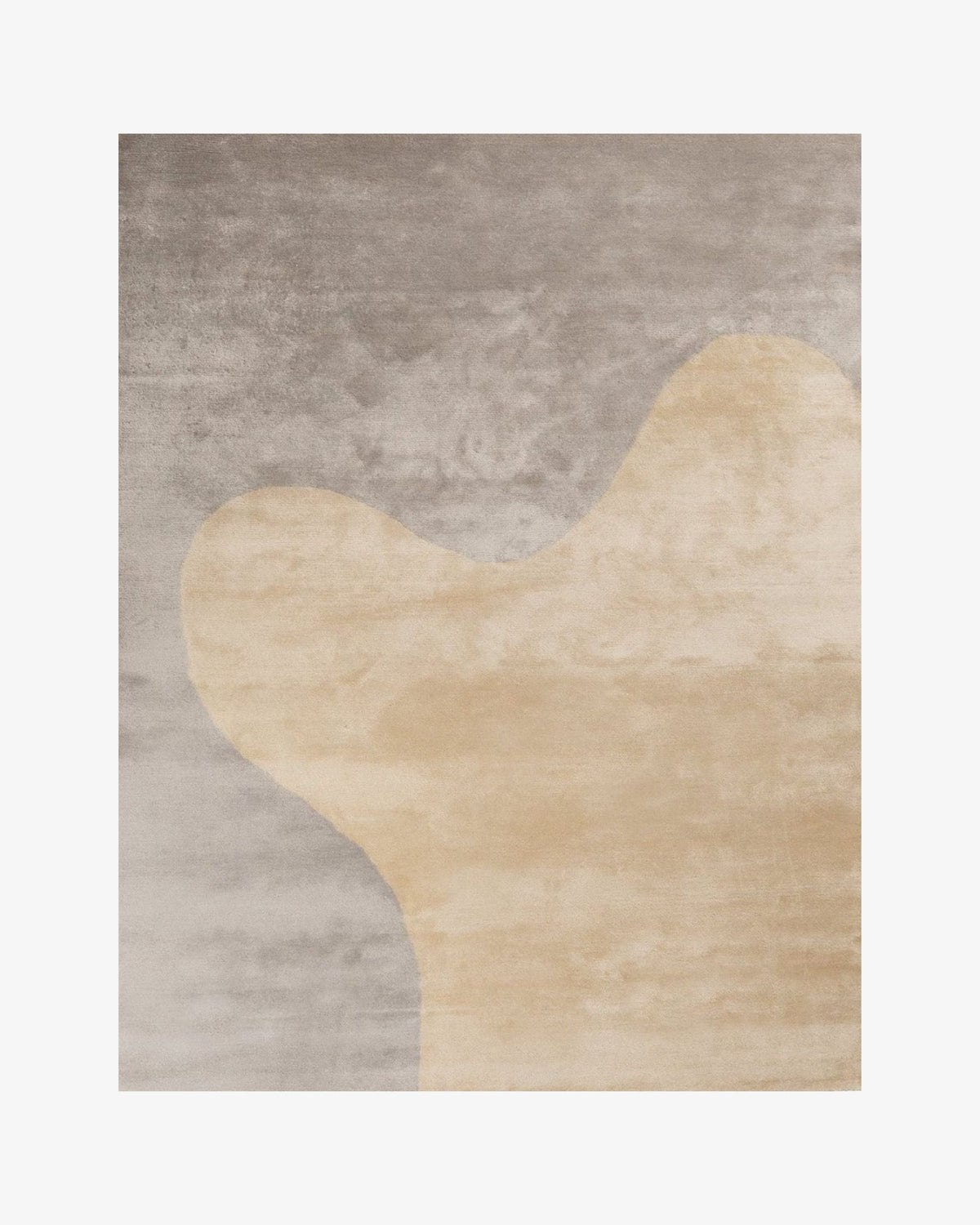 Nasai Silk Rug / Pale Grey