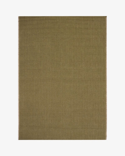 Cabra Wool & Jute Rug / Olive / Swatch