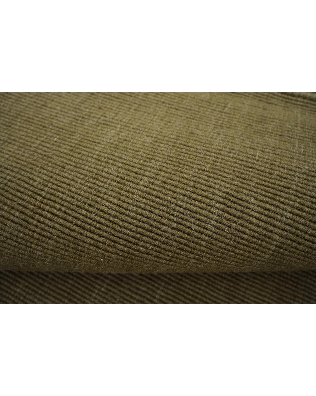 Cabra Wool & Jute Rug / Olive by Rugberry, handwoven New Zealand wool and jute, view 4