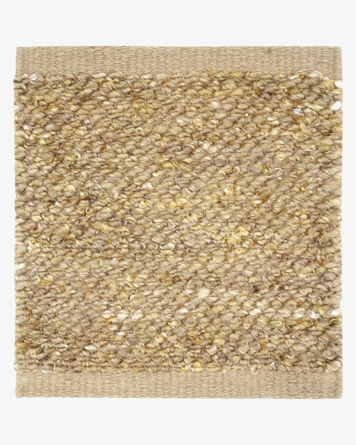 Mohair Relic in Sand, a Rugberry Reserve rug handwoven in mohair, made entirely to measure