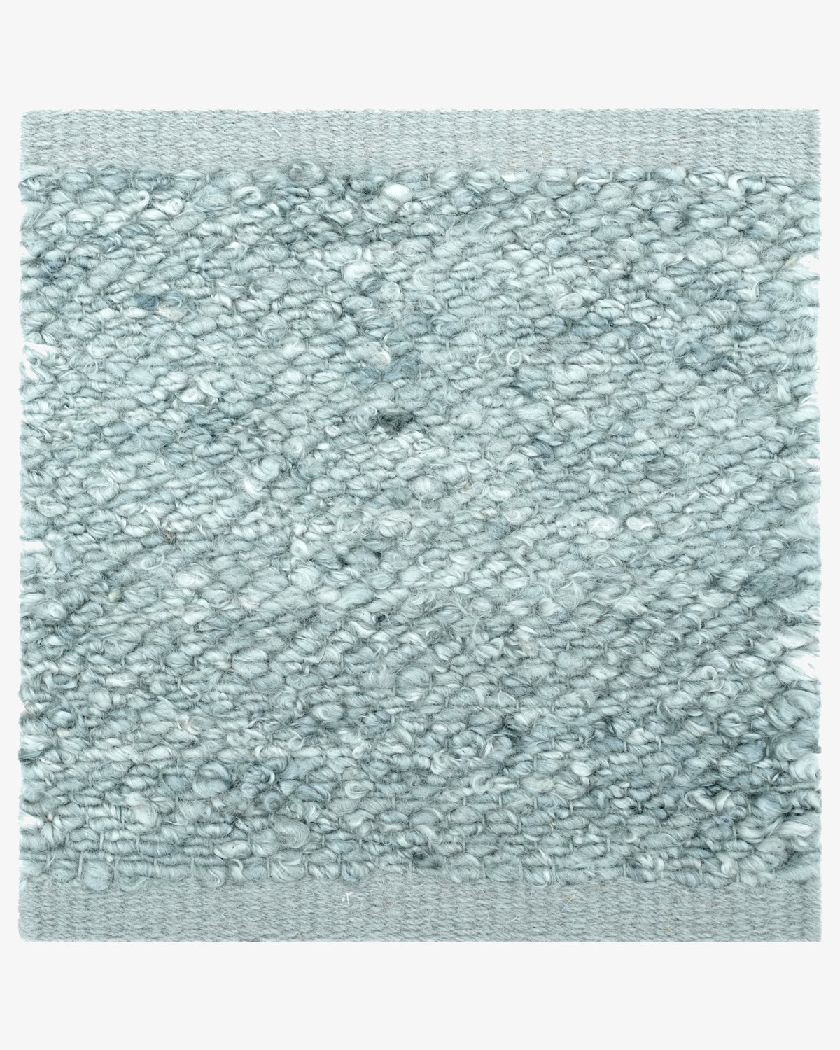Mohair Relic in Slate, a Rugberry Reserve rug handwoven in mohair, made entirely to measure