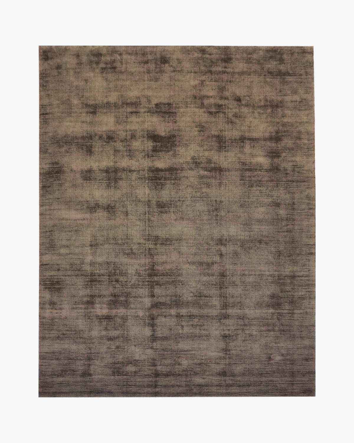 Nuva Silk Rug / Chocolate, handloom woven in silk, made to measure by Rugberry