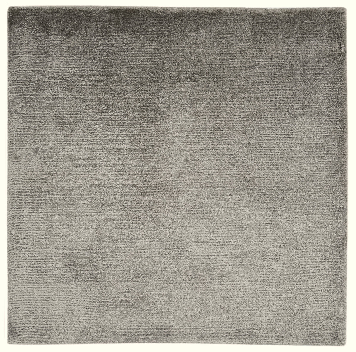 Silk Patina in Latte, a Rugberry Reserve rug handloom woven in silk, made entirely to measure