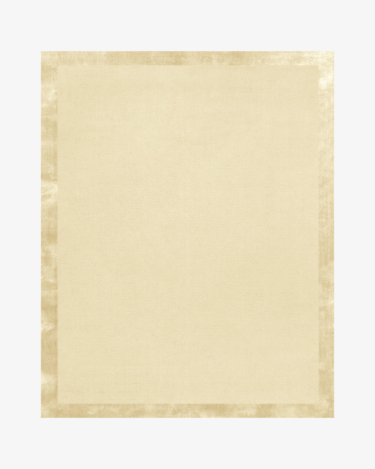 Fragment Wool & Silk Rug / Ecru