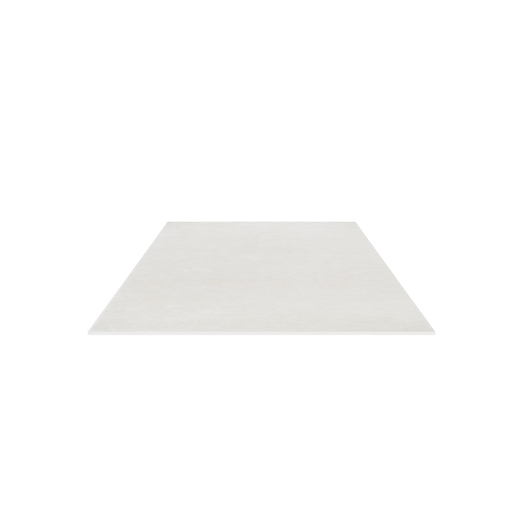 Cabella Wool & Silk Rug / Frost, 3D model at true size (5x8 ft)