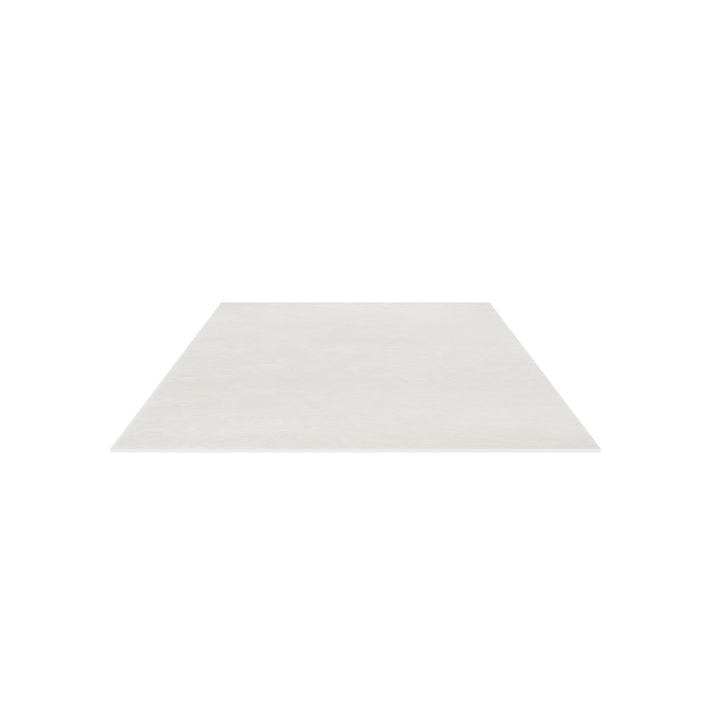 Cabella Wool & Silk Rug / Frost, 3D model at true size (6x9 ft)