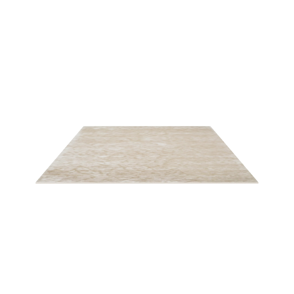 Cabella Wool & Silk Rug / Latte, 3D model at true size (8x10 ft)