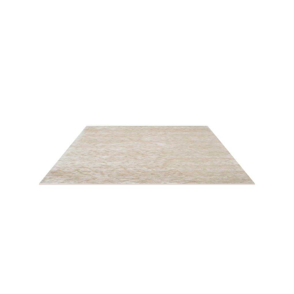 Cabella Wool & Silk Rug / Latte, 3D model at true size (9x12 ft)