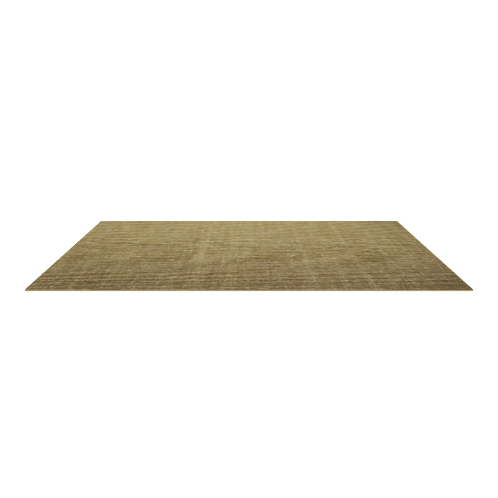 Cabra Wool & Jute Rug / Olive, 3D model at true size (10x14 ft)