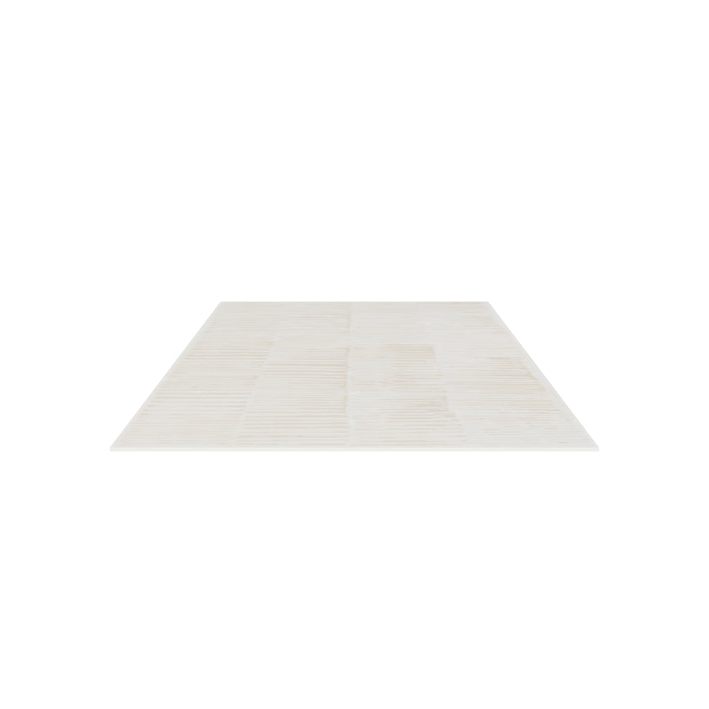 Dune Wool & Silk Rug, 3D model at true size (6x9 ft)