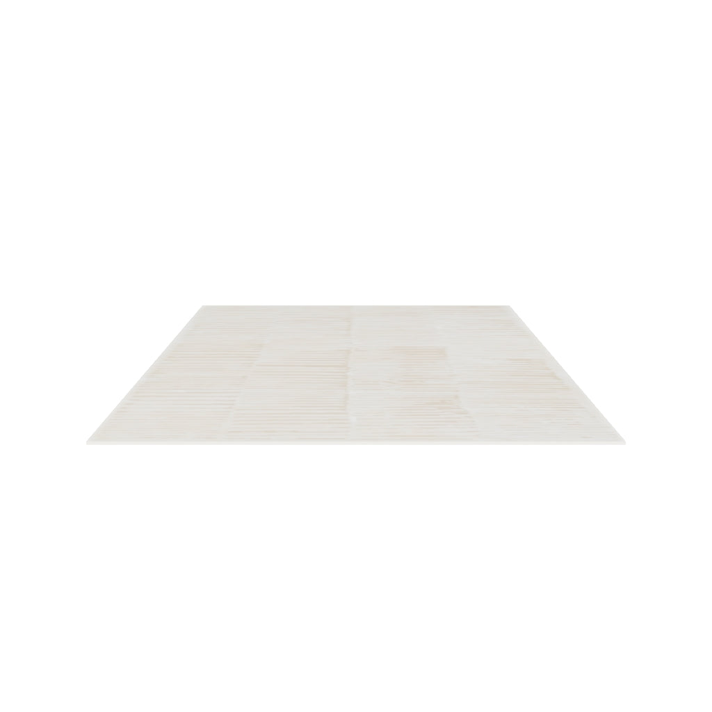 Dune Wool & Silk Rug, 3D model at true size (8x10 ft)
