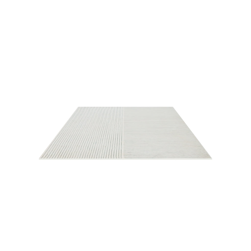 Eucalyptus Wool Rug, 3D model at true size (6x9 ft)