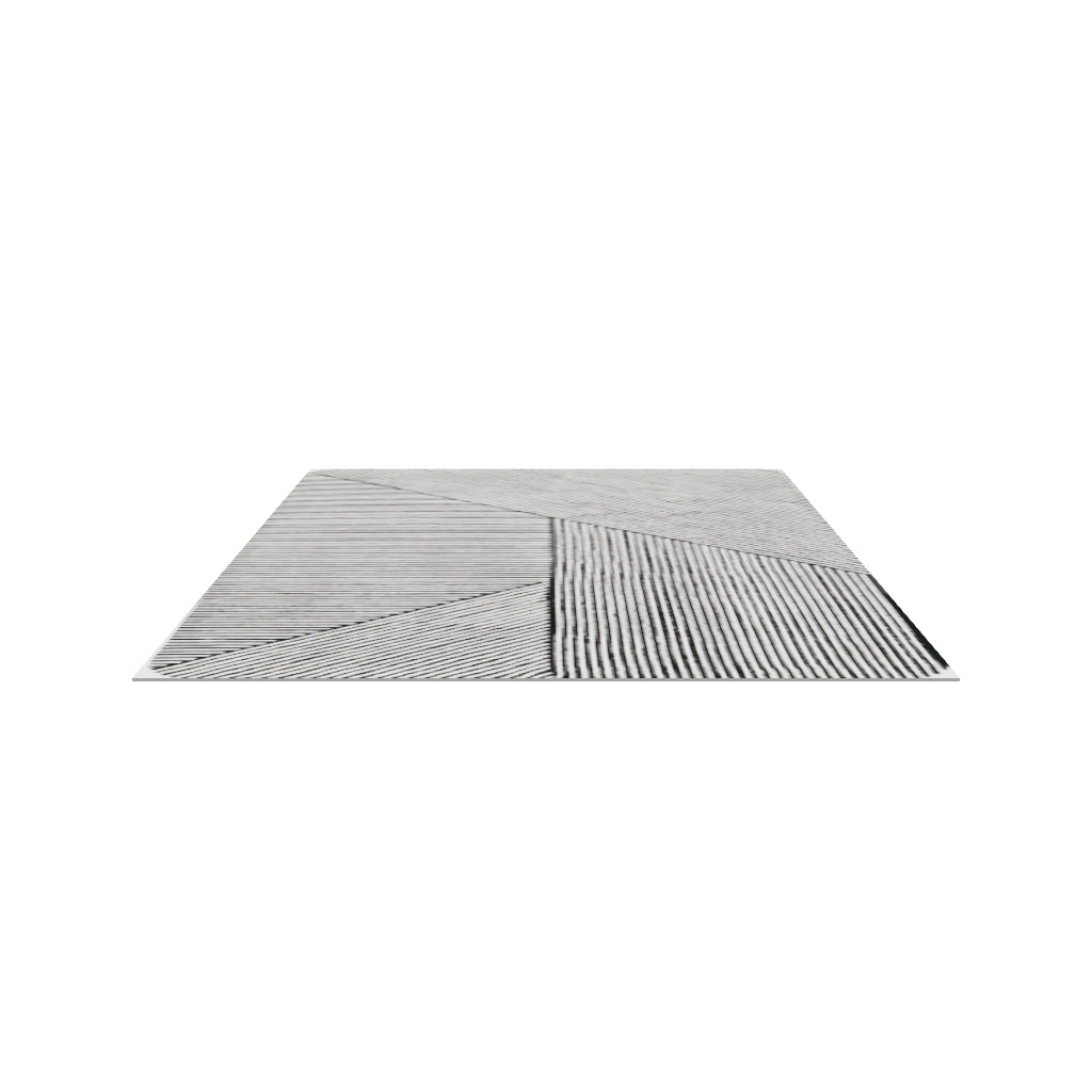 Flair Wool Rug, 3D model at true size (12x15 ft)