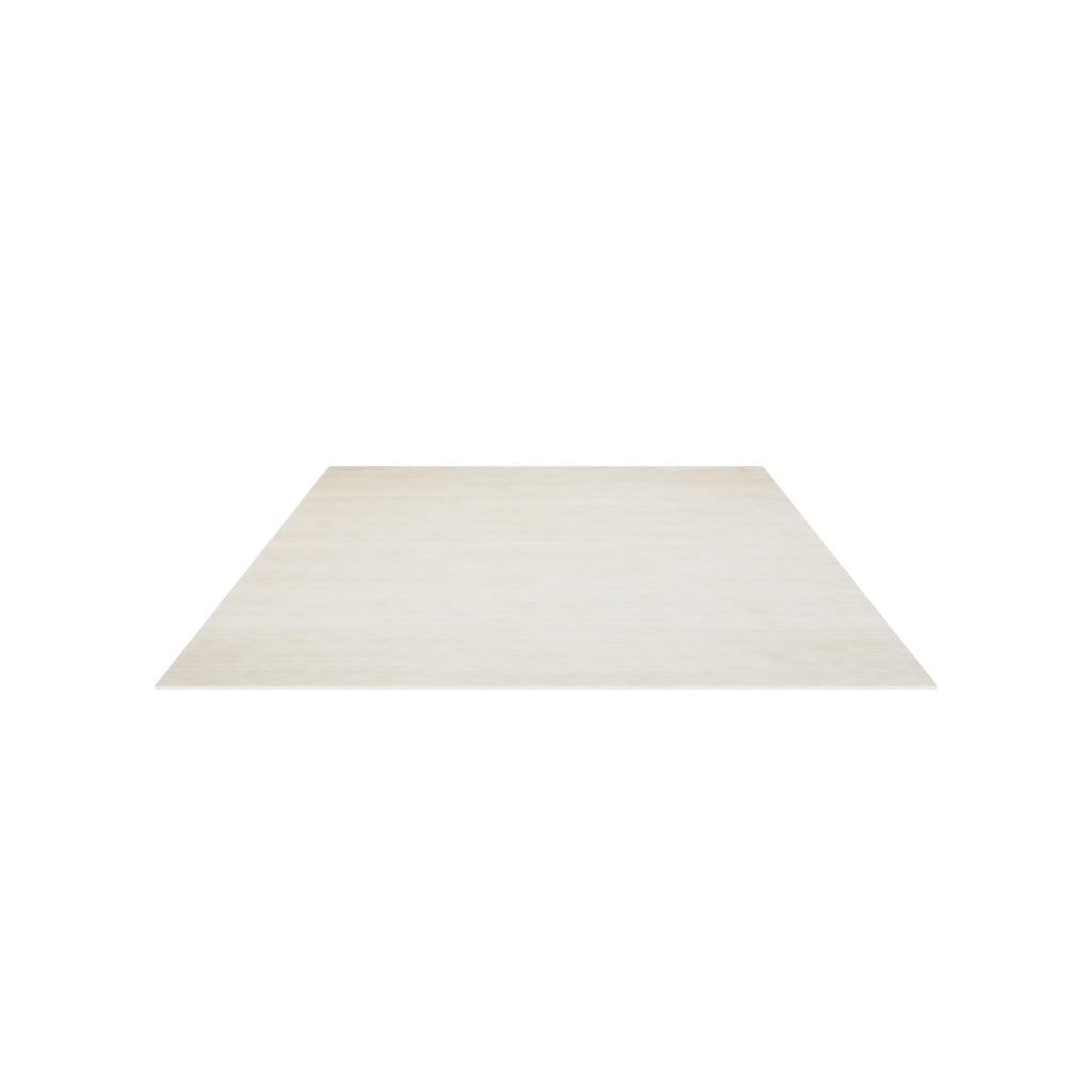 Grain Wool Rug / Flax, 3D model at true size (10x14 ft)