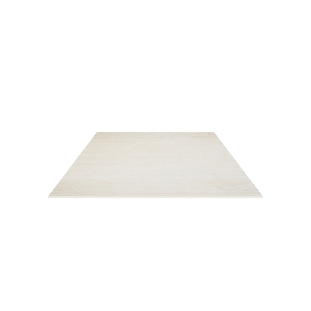 Grain Wool Rug / Flax, 3D model at true size (6x9 ft)