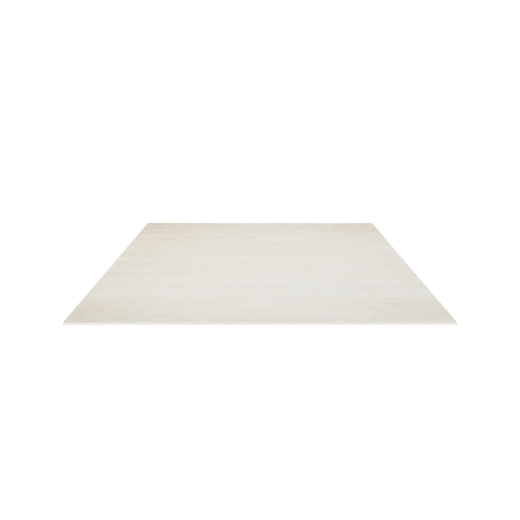 Grain Wool Rug / Flax, 3D model at true size (8x10 ft)