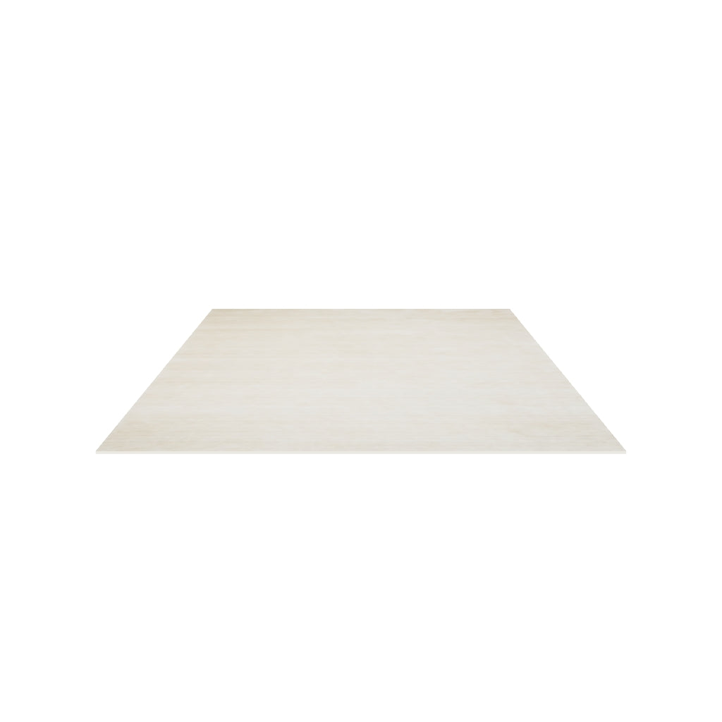 Grain Wool Rug / Flax, 3D model at true size (9x12 ft)