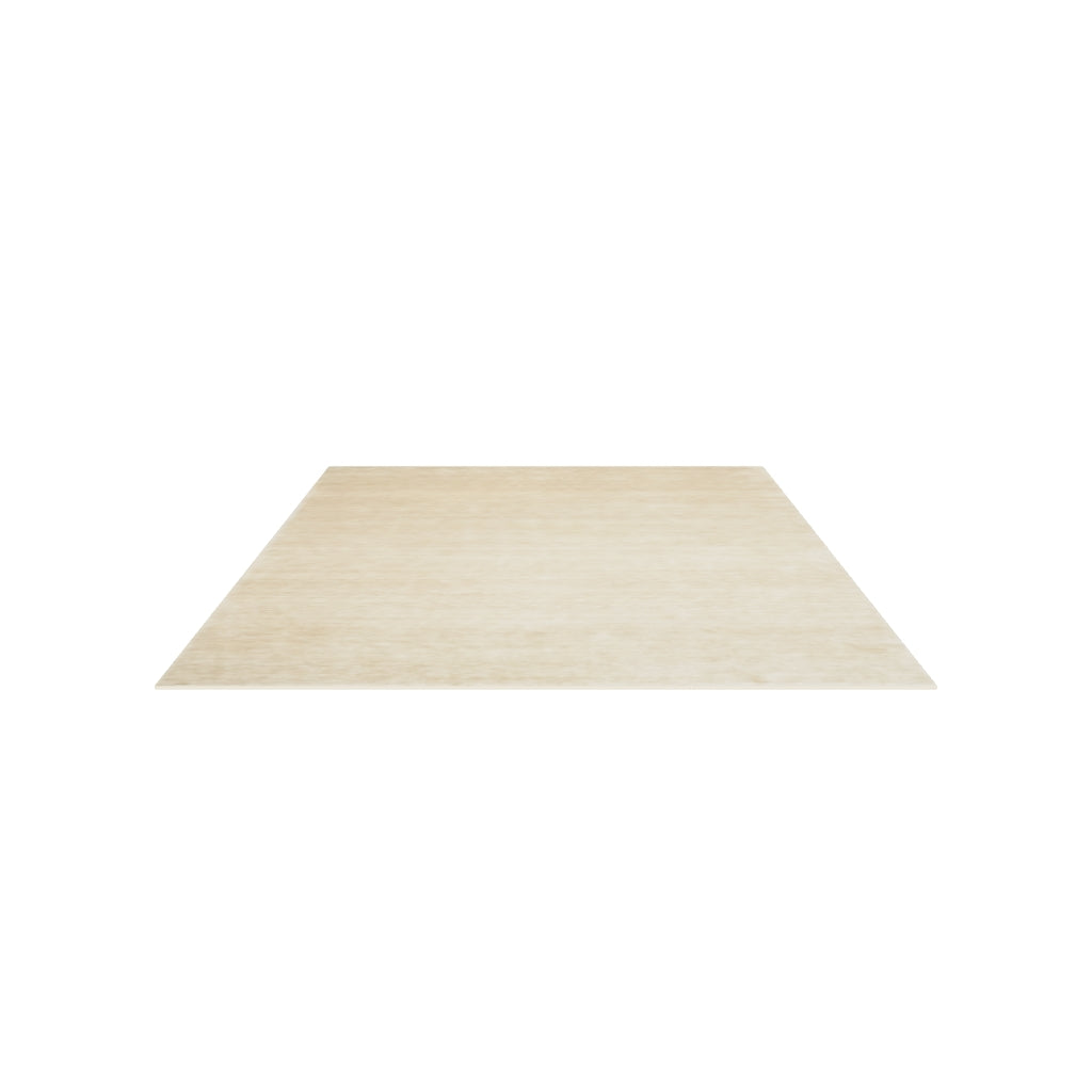 Grain Wool Rug / Sandstone, 3D model at true size (10x14 ft)