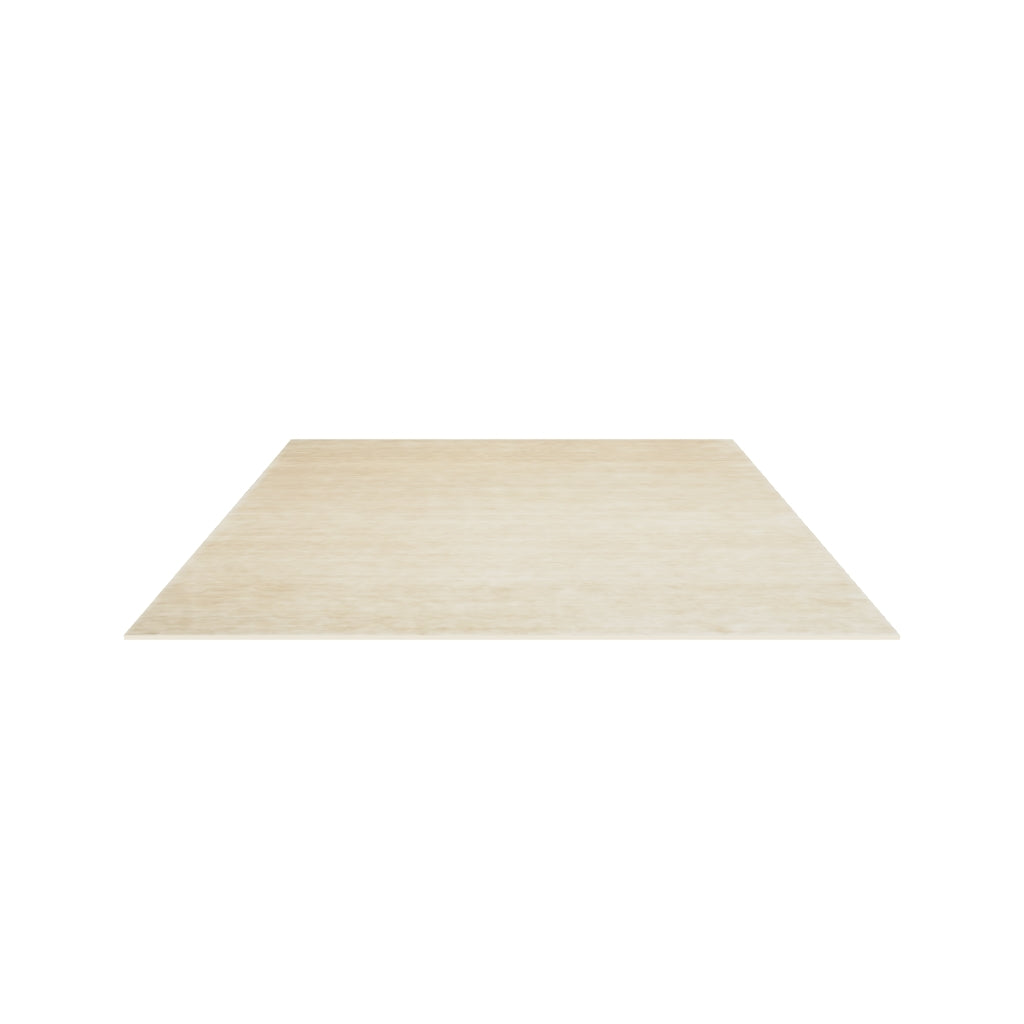 Grain Wool Rug / Sandstone, 3D model at true size (8x10 ft)