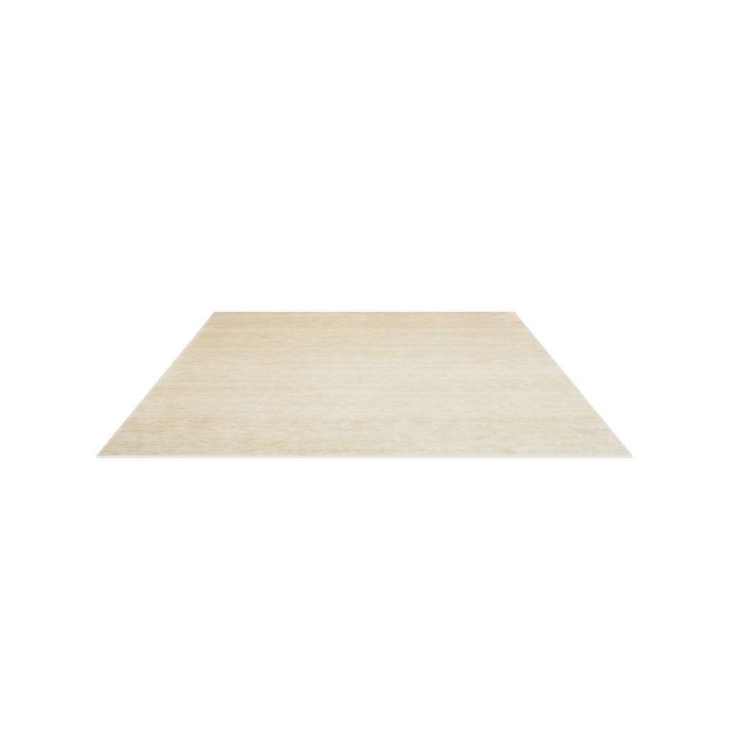 Grain Wool Rug / Sandstone, 3D model at true size (9x12 ft)