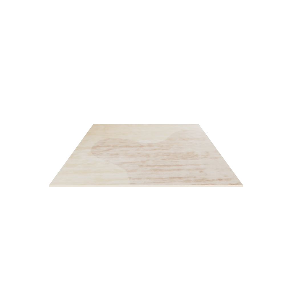 Nasai Silk Rug / Pastel Clay, 3D model at true size (5x8 ft)