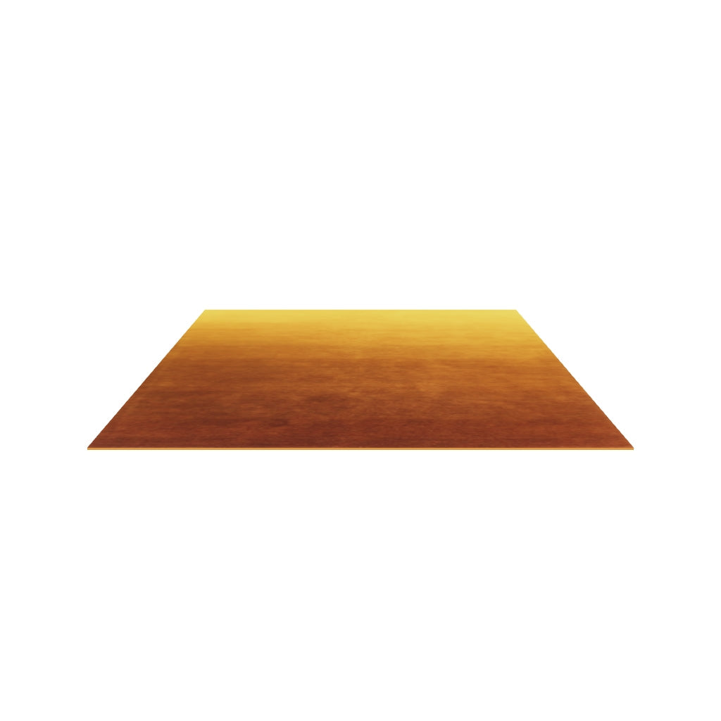 Ombré Pristine Rug, 3D model at true size (12x15 ft)