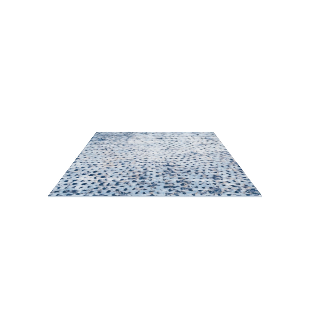 Tierra Wool & Silk Rug, 3D model at true size (6x9 ft)